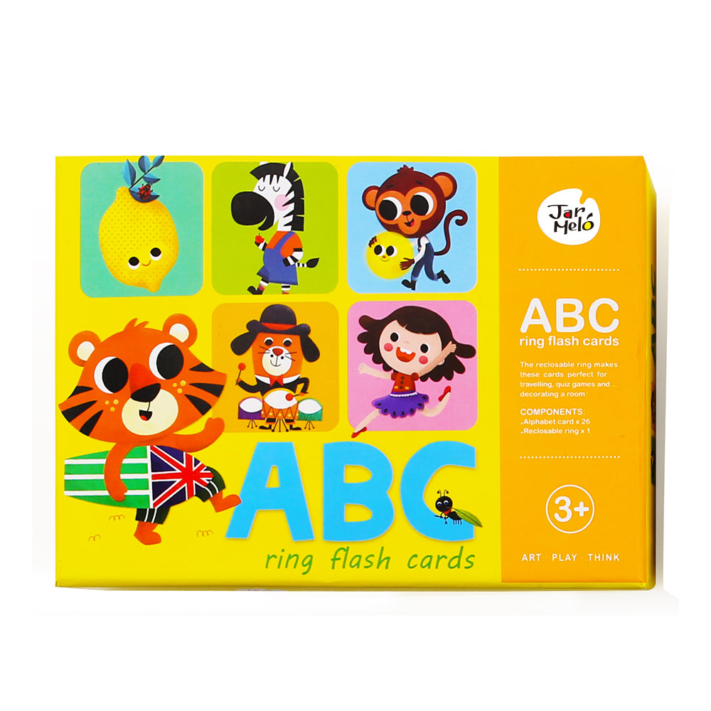JarMelo - ABC - Ring Flash Cards