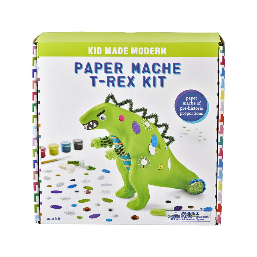 Kid Made Modern Paint Your Own Paper Mache T Rex