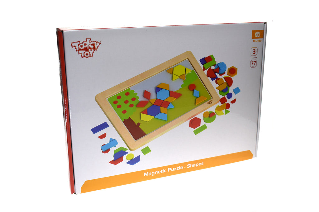 Tooky - Magnetic Puzzle Board - Shapes