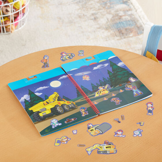 Melissa & Doug - PAW Patrol Restickable Stickers Flip-Flap Pad - Ultimate Rescue