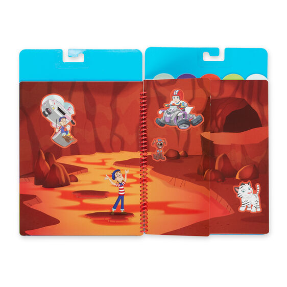 Melissa & Doug - PAW Patrol Restickable Stickers Flip-Flap Pad - Ultimate Rescue