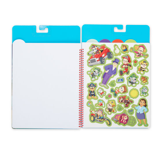 Melissa & Doug - PAW Patrol Restickable Stickers Flip-Flap Pad - Ultimate Rescue