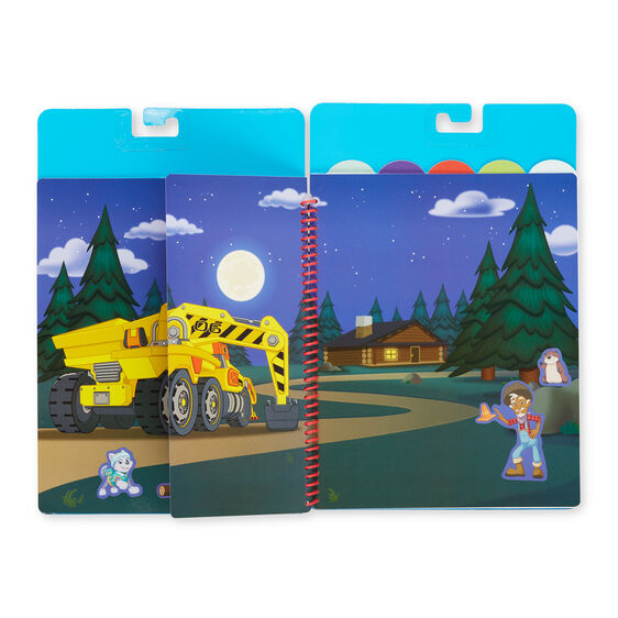 Melissa & Doug - PAW Patrol Restickable Stickers Flip-Flap Pad - Ultimate Rescue