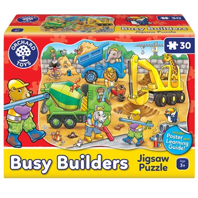 Orchard Toys - Busy Builders Jigsaw Puzzle