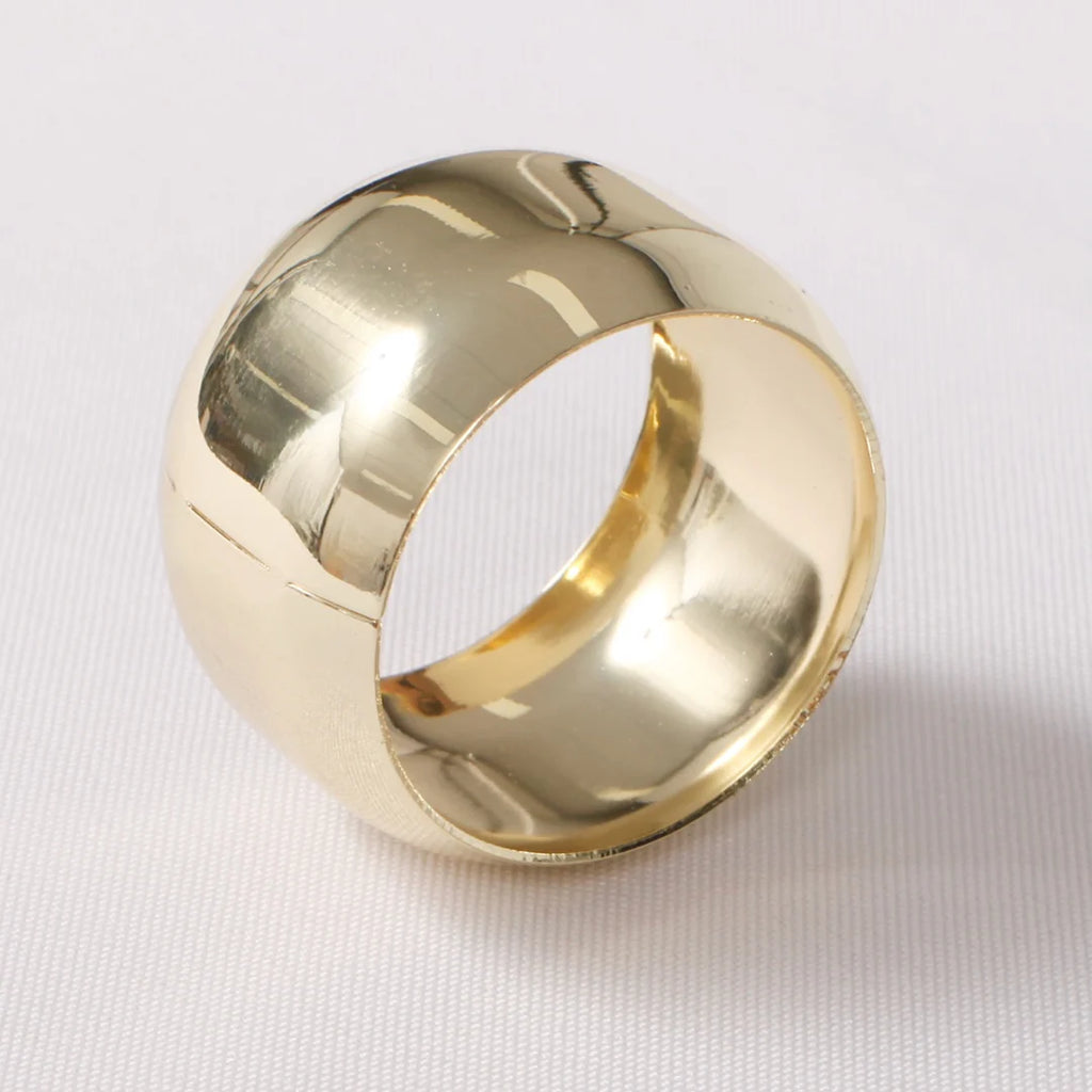 Wedding & Event - Napkin Ring - Classic Luxe Style - Gold