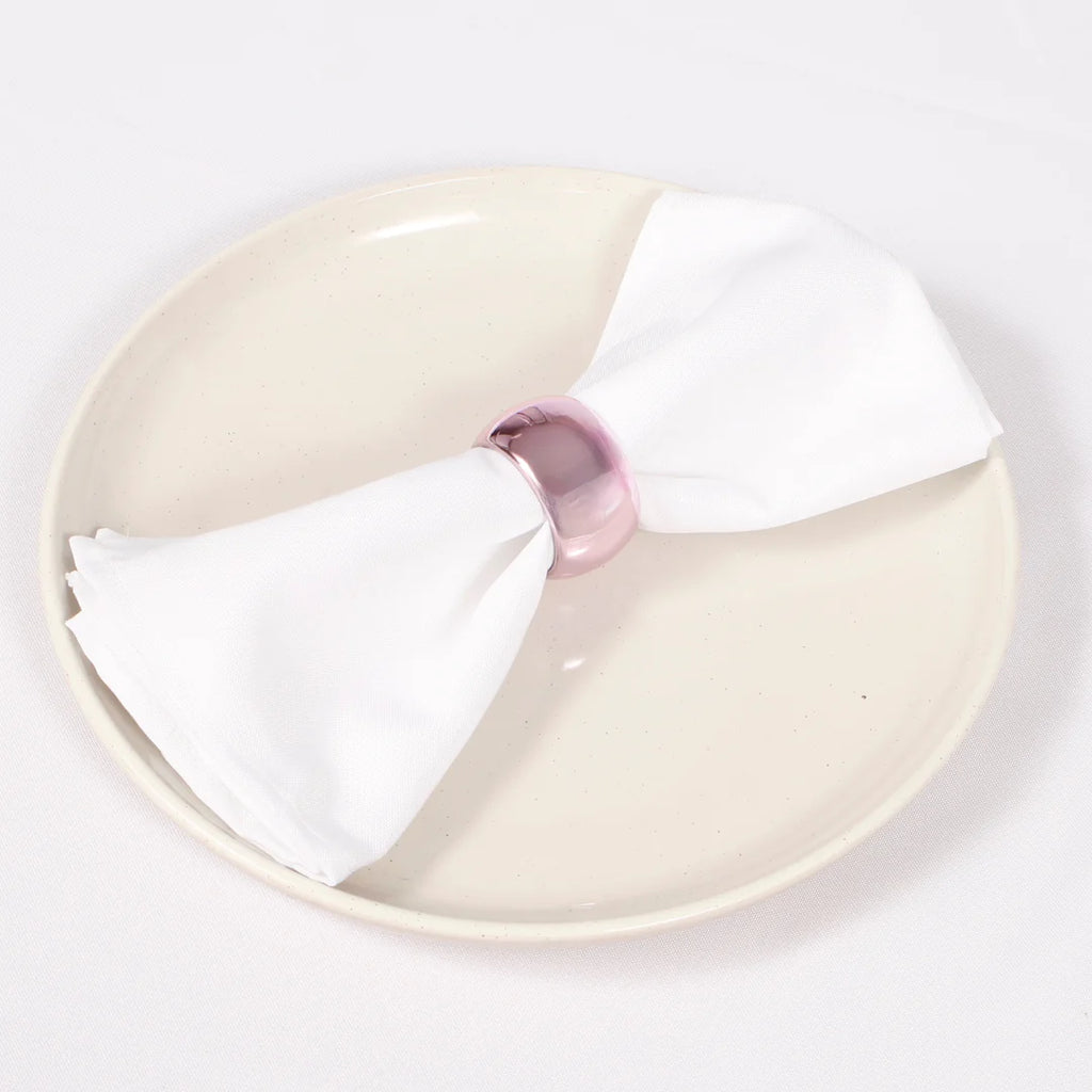Wedding & Event - Napkin Ring - Classic Luxe Style - Light Pink