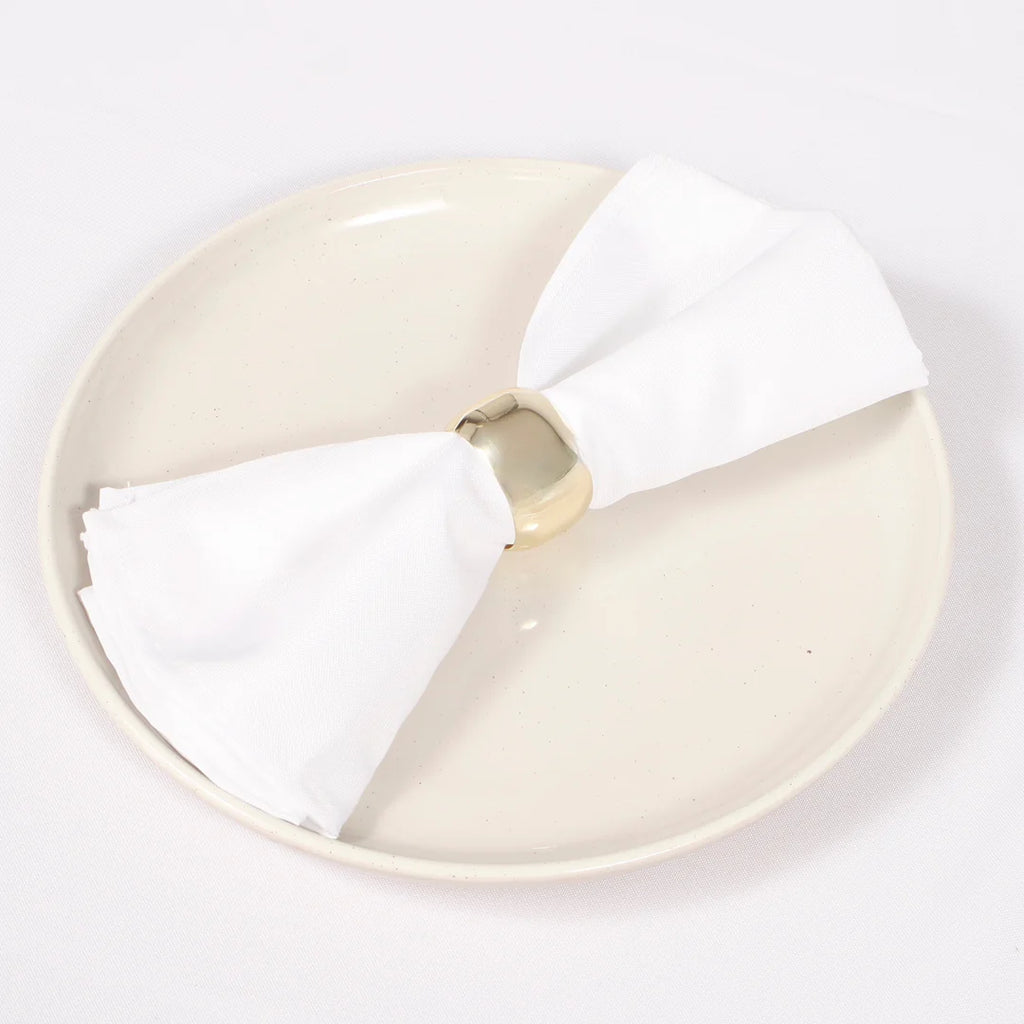 Wedding & Event - Napkin Ring - Classic Luxe Style - Gold