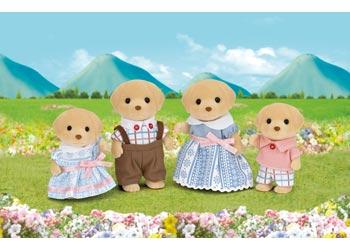 Sylvanian Families Yellow Labrador Family SF5182