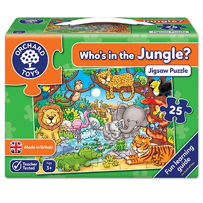 Orchard Toys Who's In The Jungle? Jigsaw