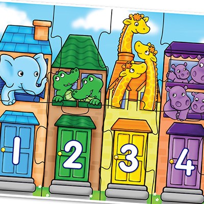 Orchard Toys Number Street Jigsaw