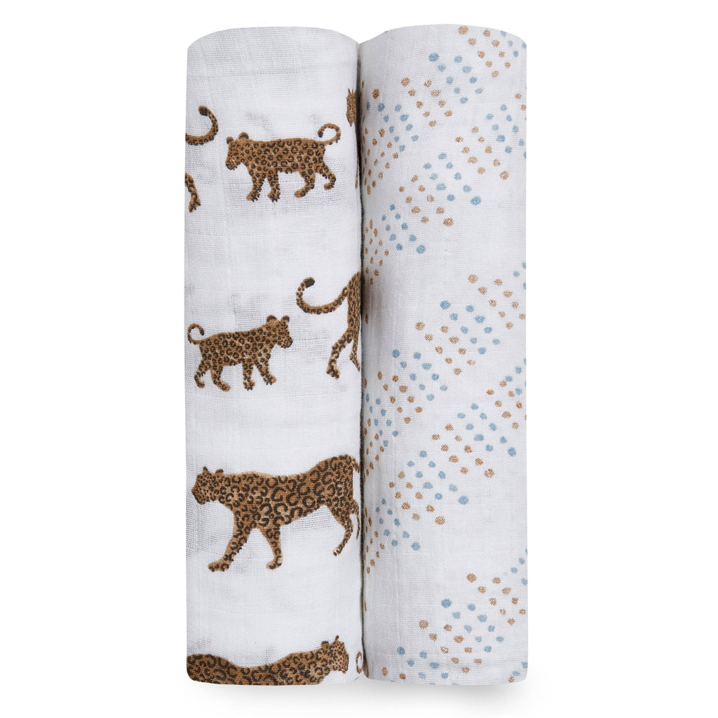Aden + Anais Classic Swaddle Wrap 2pk - Hear Me Roar