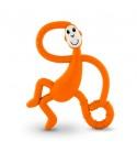 Matchstick Monkey Dancing Monkey Teether - Orange