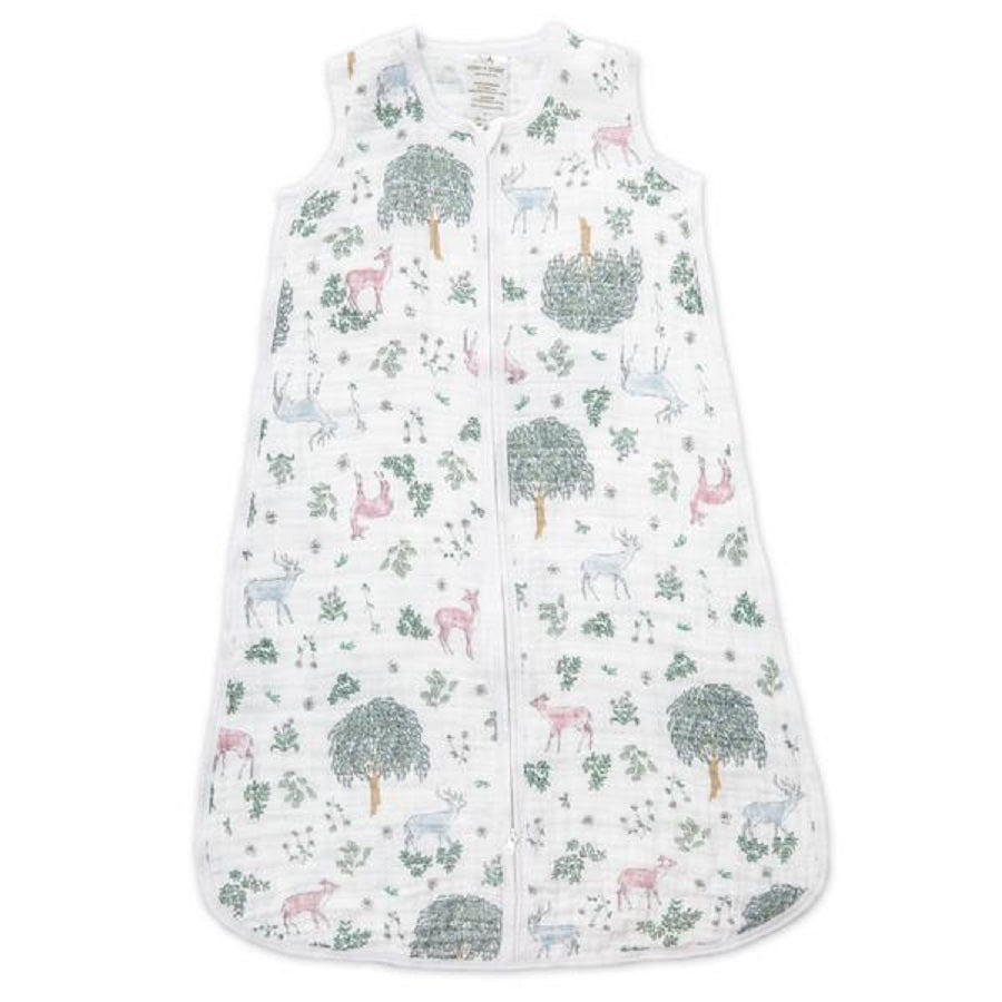 Aden + Anais Classic Summer Sleeping Bag 1.0 TOG - Forest Fantasy (small)