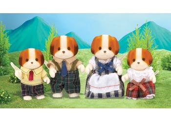 Sylvanian Families Chiffon Dog Family SF5000