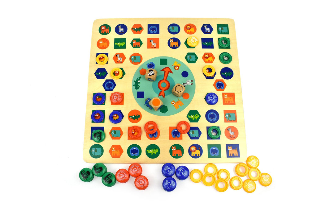Top Bright - 2 In 1 Animal Ludo Game
