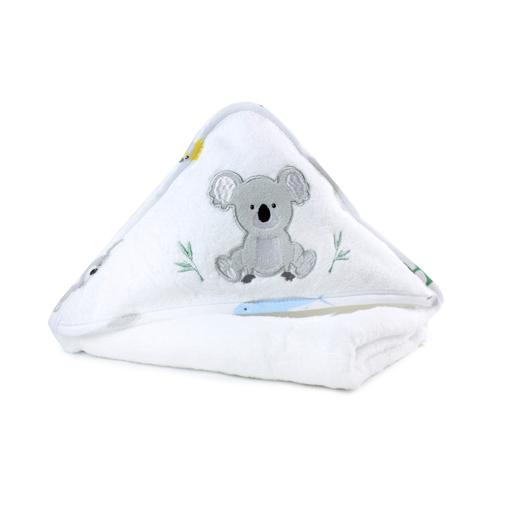 Bubba Blue - Aussie Animals Koala Hooded Towel & Wash Mitt