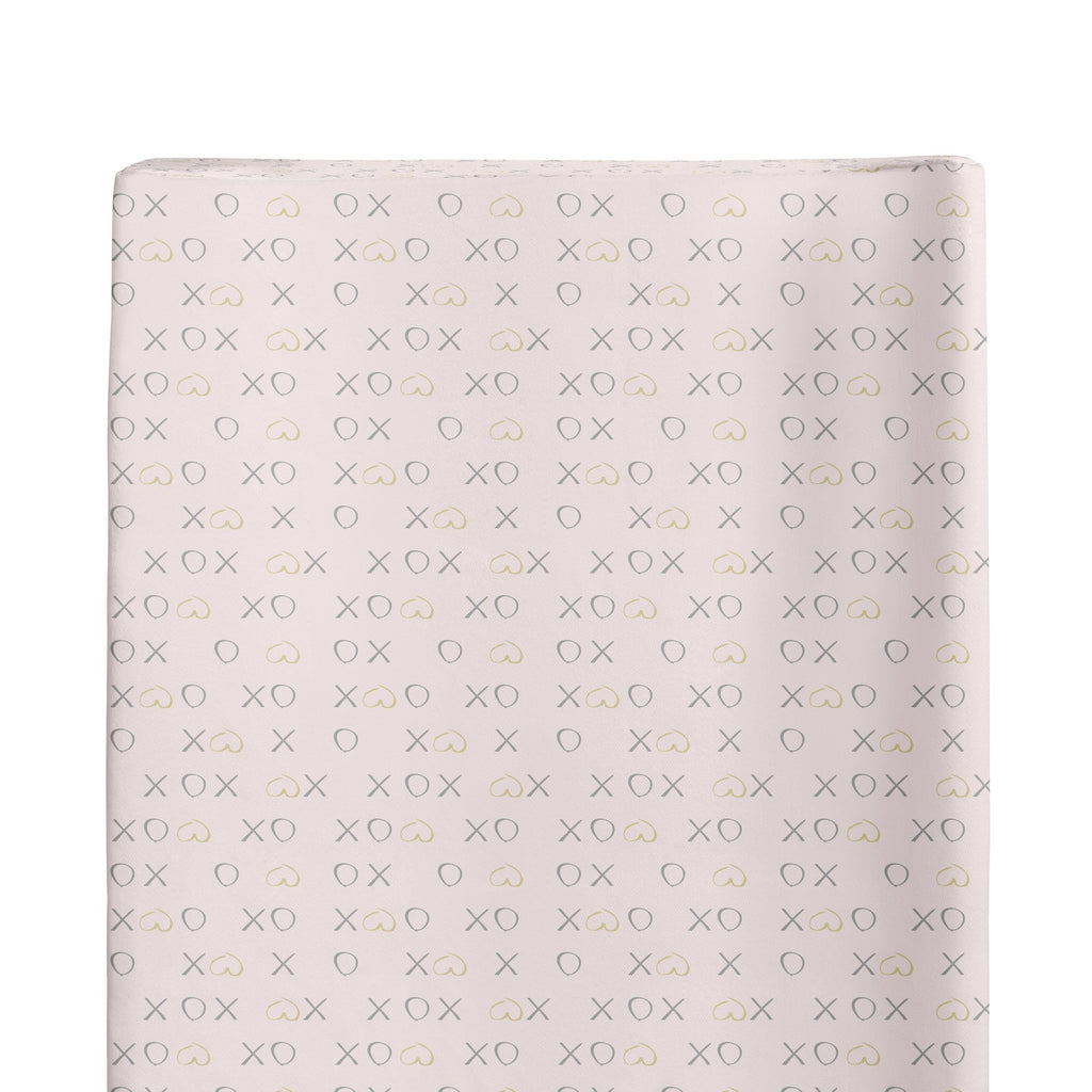 Bubba Blue Bamboo Jersey Waterproof Change Mat Cover - Pink Bloom