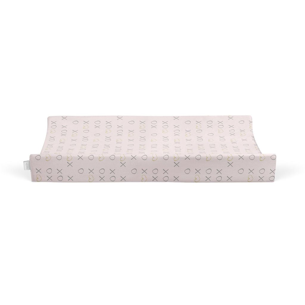 Bubba Blue Bamboo Jersey Waterproof Change Mat Cover - Pink Bloom