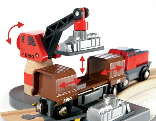 BRIO Set - Deluxe Railway Set, 87 pieces