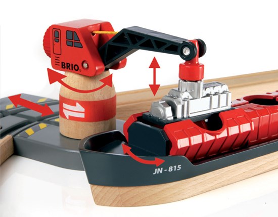 BRIO Set - Deluxe Railway Set, 87 pieces