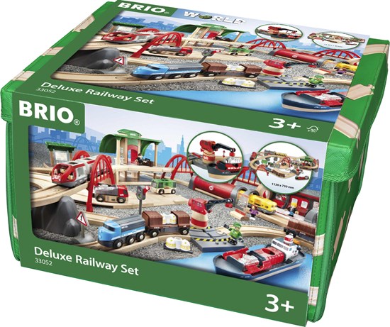 BRIO Set - Deluxe Railway Set, 87 pieces