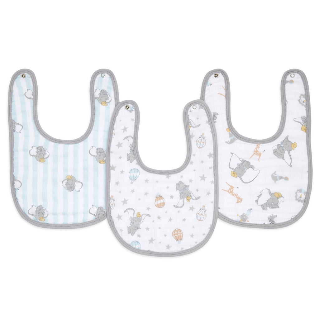 Aden Snap Bib 3-pack - Disney Dumbo by Aden+Anais