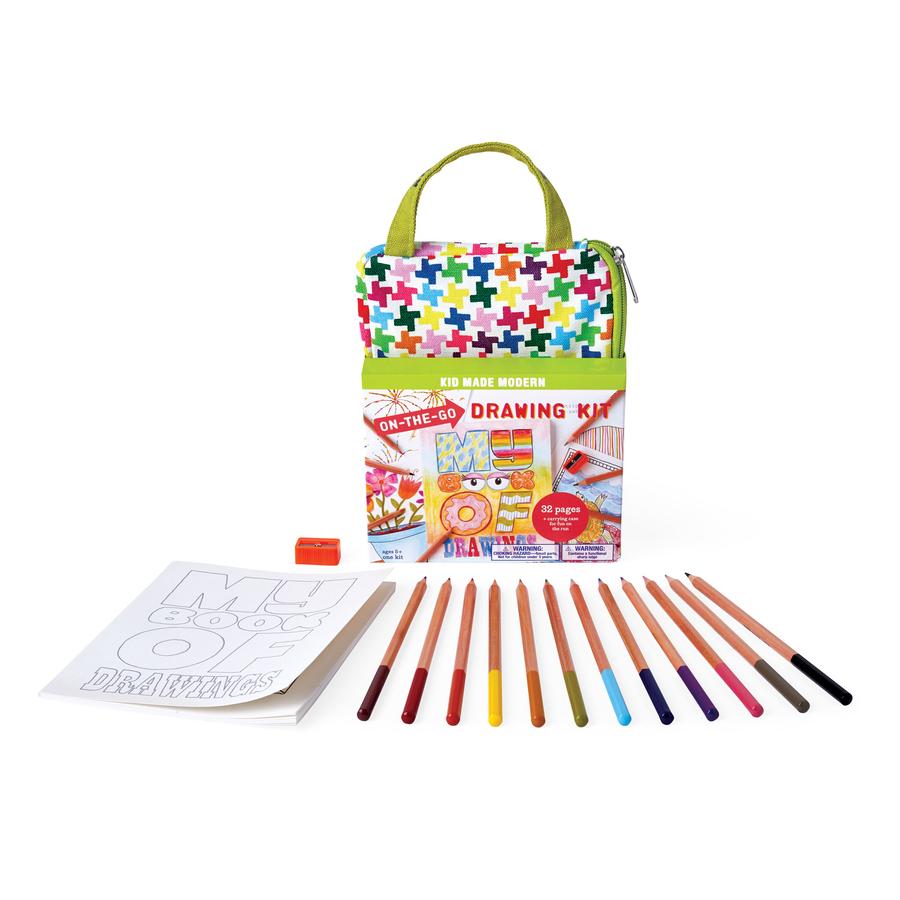 Kid Made Modern On-The-Go Drawing Kit