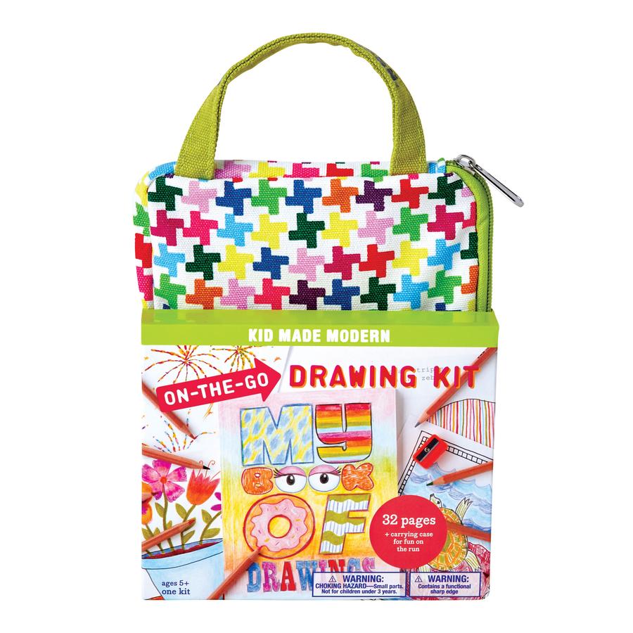 Kid Made Modern On-The-Go Drawing Kit