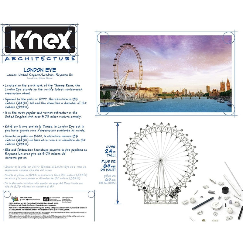 K'NEX Architecture: London Eye
