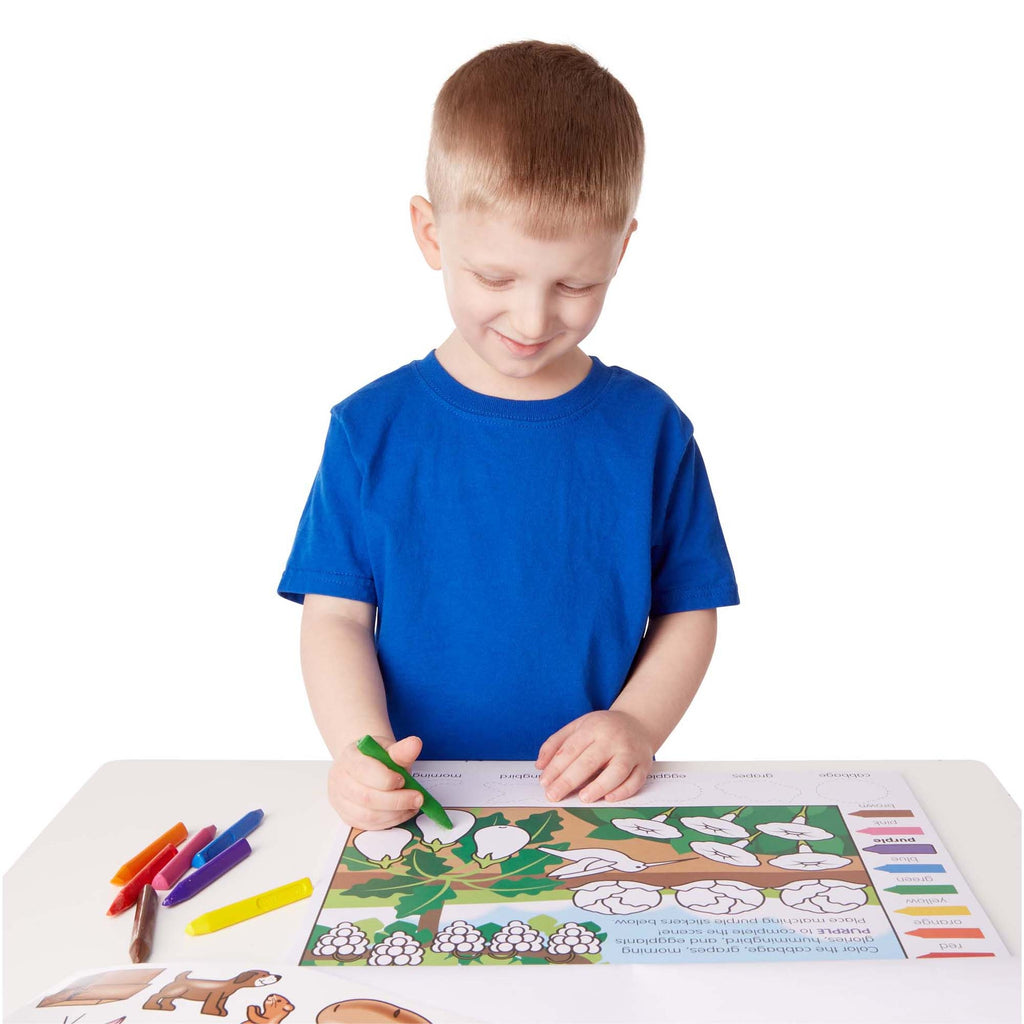 Melissa & Doug - Colours & Shapes Activity Pad