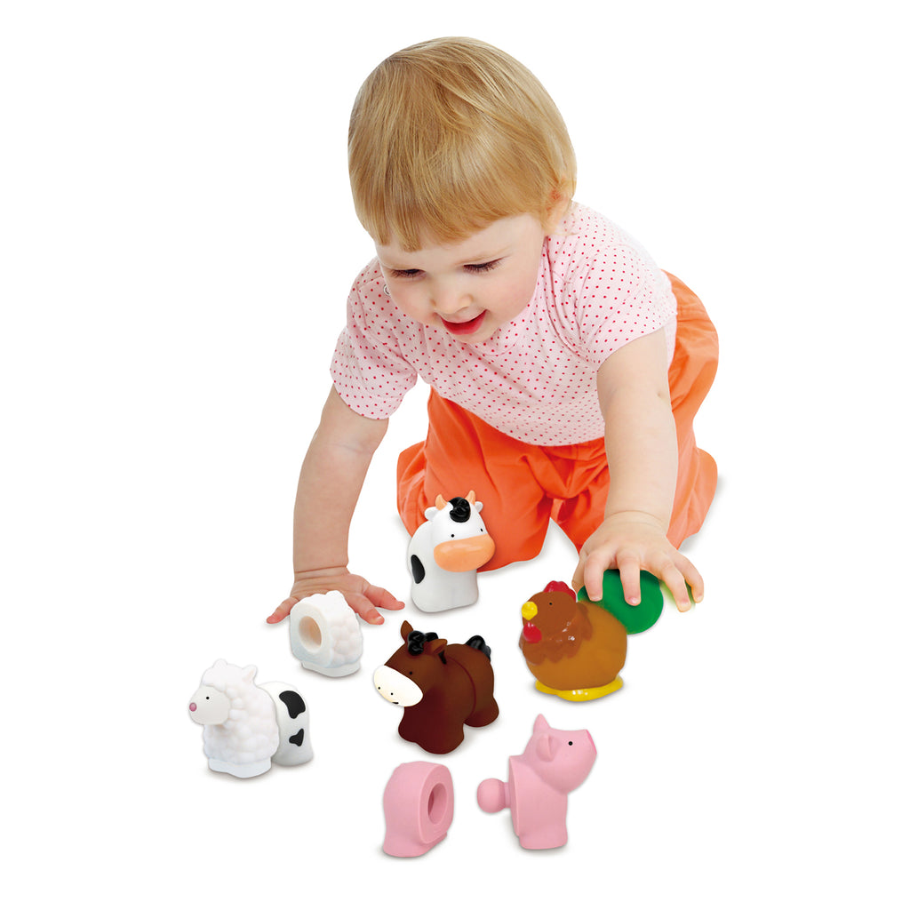 Melissa & Doug Pop Blocs Farm Animals