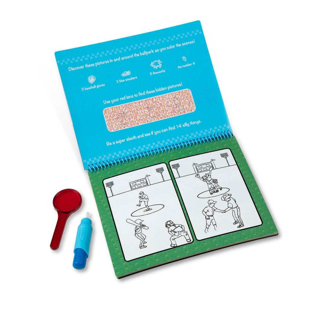 Melissa & Doug Water Wow! Around Town Deluxe Water-Reveal Pad - On the Go Travel Activity