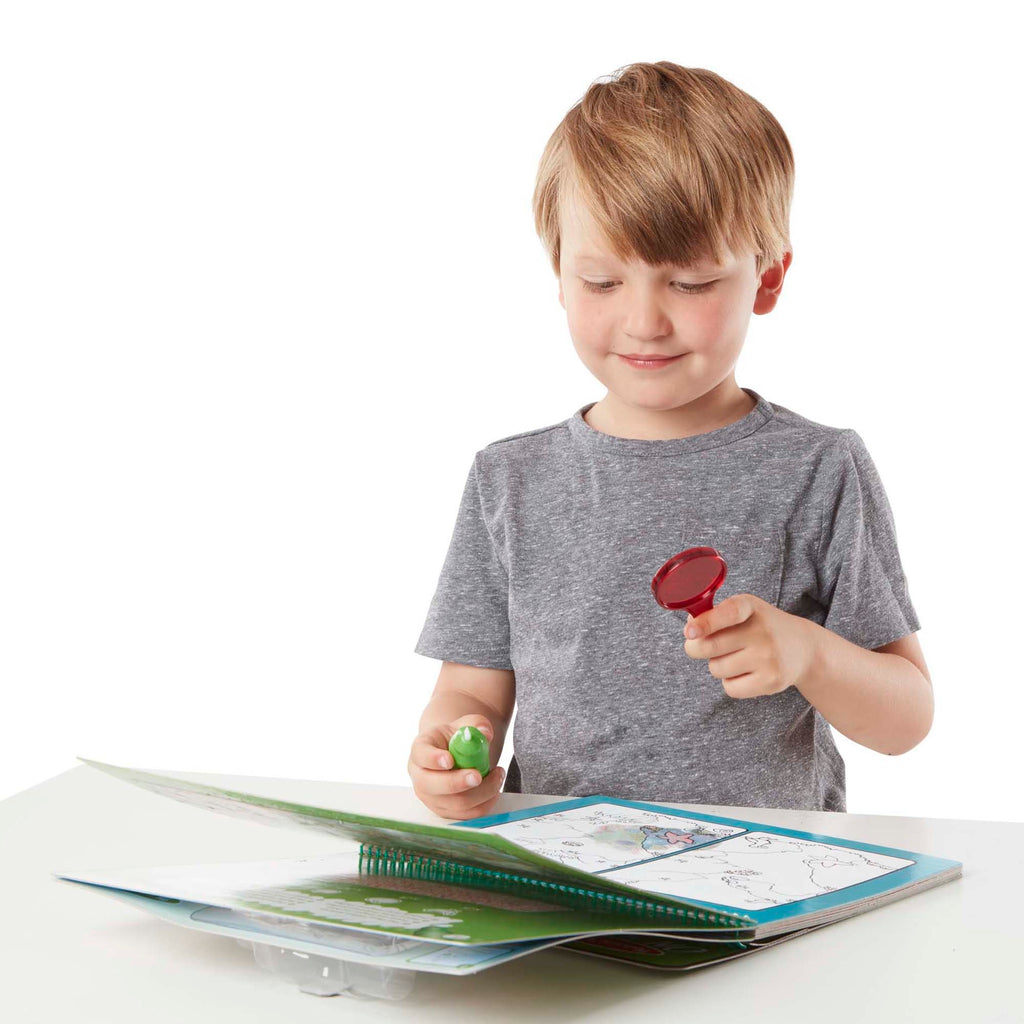 Melissa & Doug Water Wow! Animal Antics Deluxe Water-Reveal Pad - On the Go Travel Activity