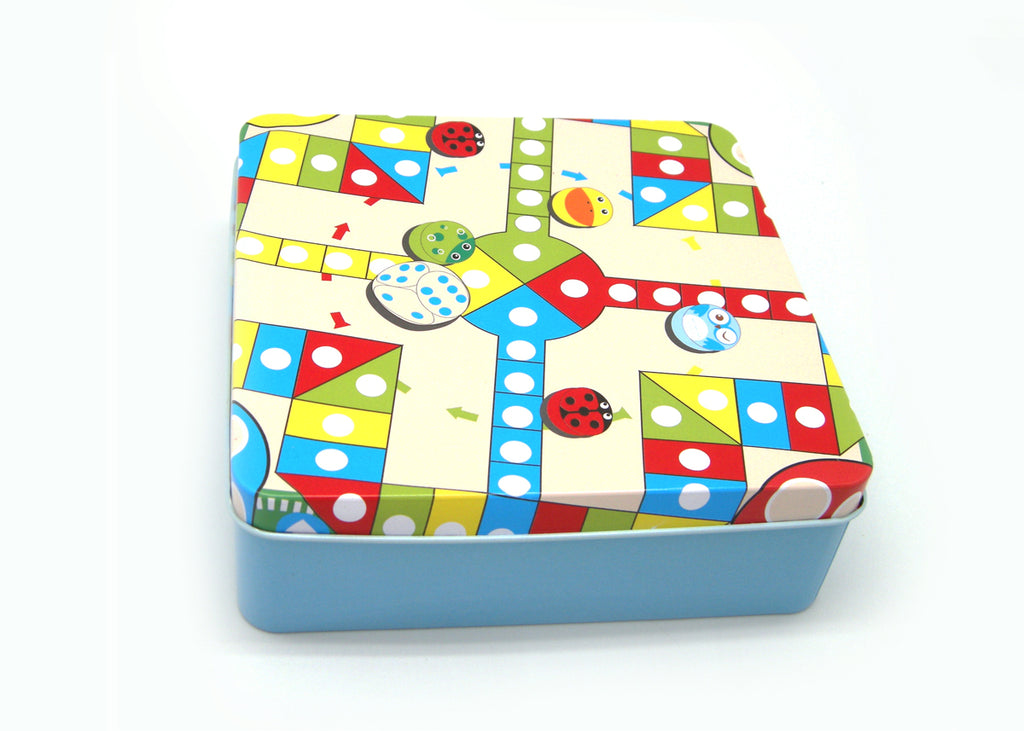 Kaper Kidz - Tin Box Game - Ludo & Tic-Tac-Toe
