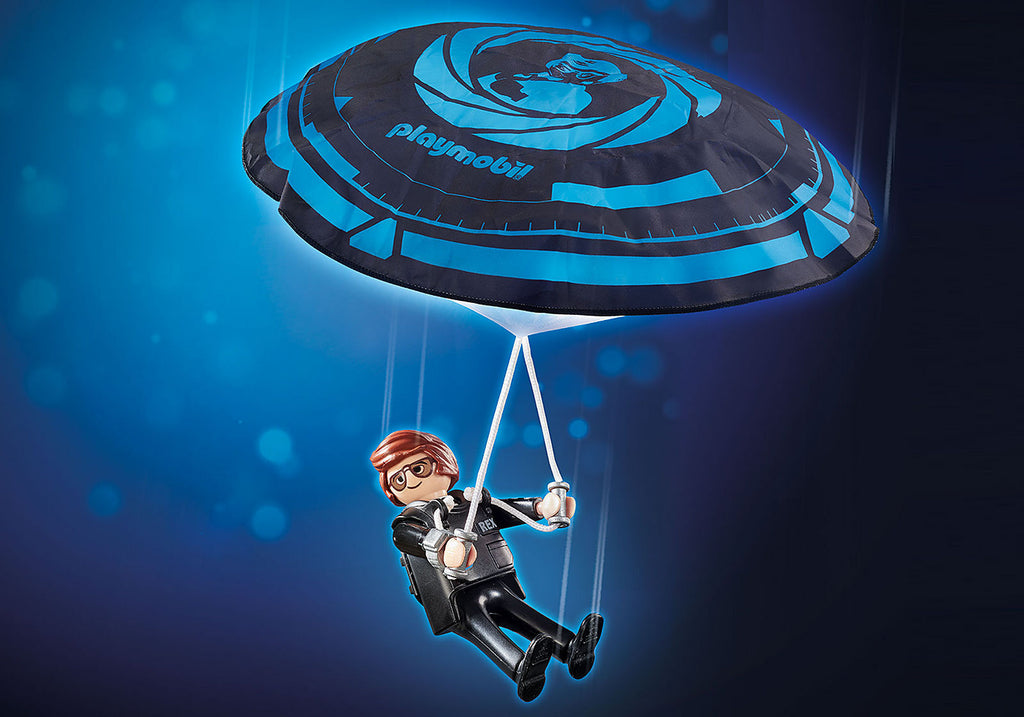 Playmobil Rex Dasher with Parachute 70070