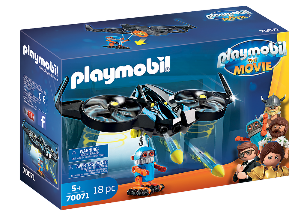 Playmobil Robotitron with Drone 70071