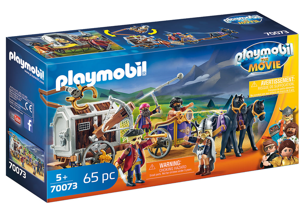 Playmobil Charlie with Prison Wagon 70073