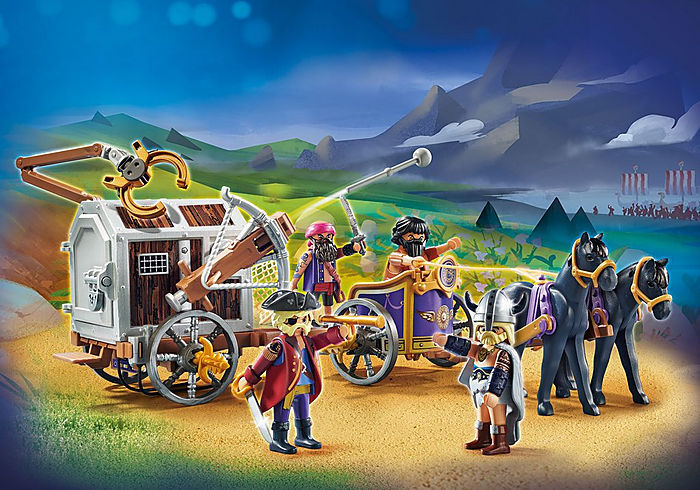 Playmobil Charlie with Prison Wagon 70073