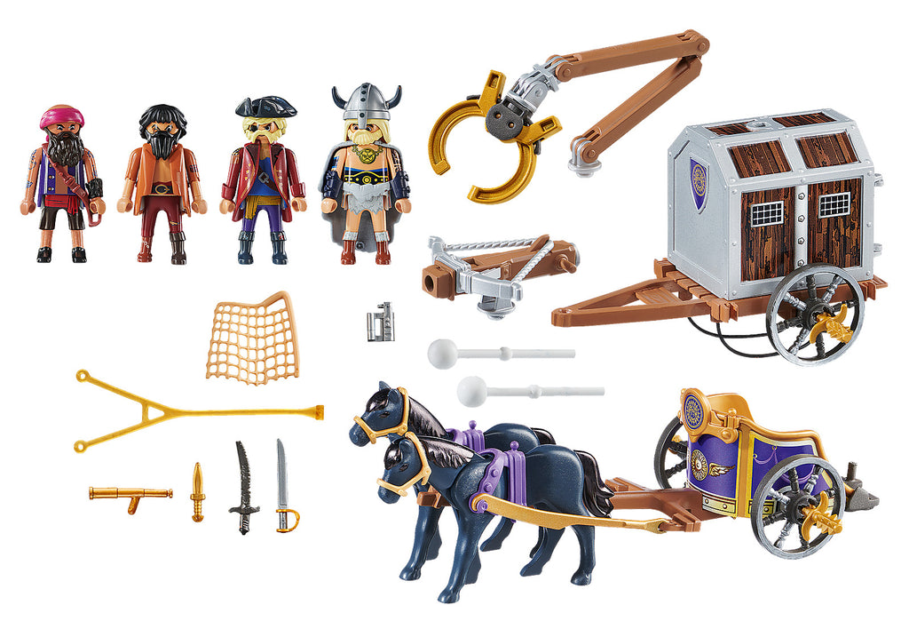 Playmobil Charlie with Prison Wagon 70073