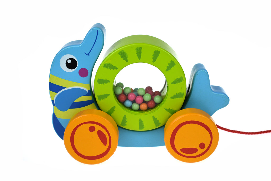 Tooky - Pull Along Rolling Dolphin
