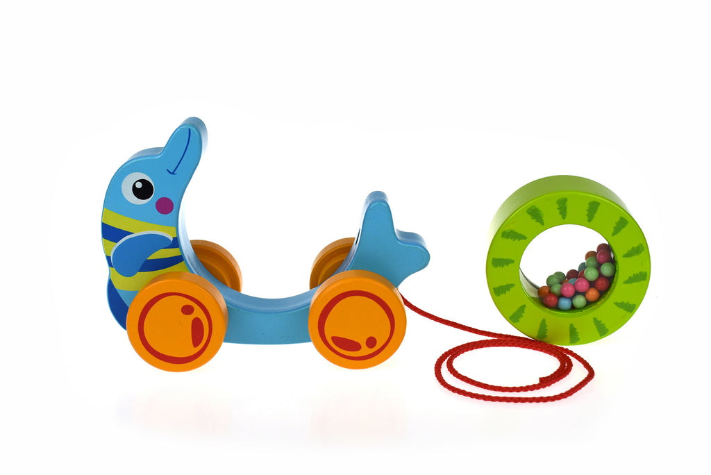 Tooky - Pull Along Rolling Dolphin