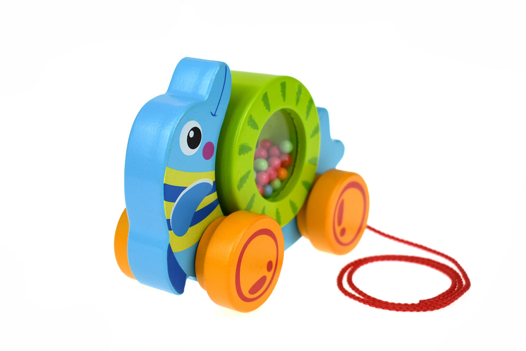 Tooky - Pull Along Rolling Dolphin