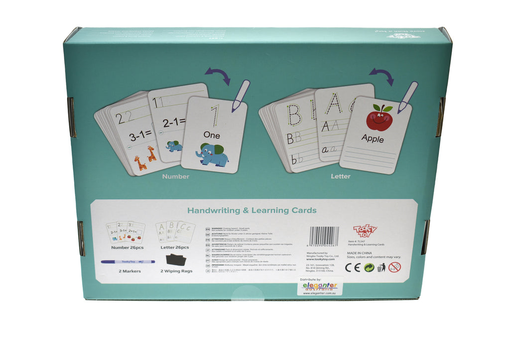 Tooky - Handwriting and Learning Cards