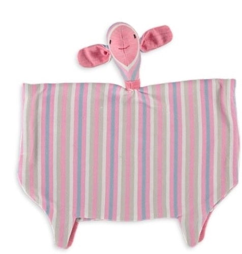 Merino Kids Toys - Large Sheep - Duvet Weight Pink/Blue Stripe