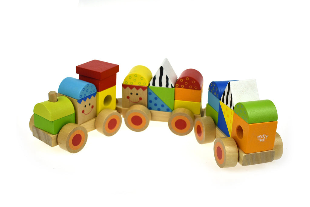 Tooky - Wooden Stacking Train