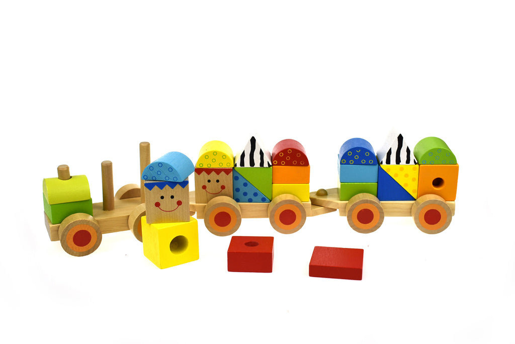 Tooky - Wooden Stacking Train
