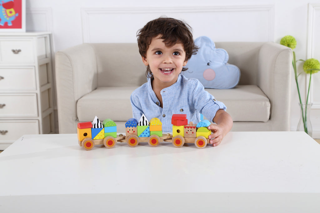 Tooky - Wooden Stacking Train