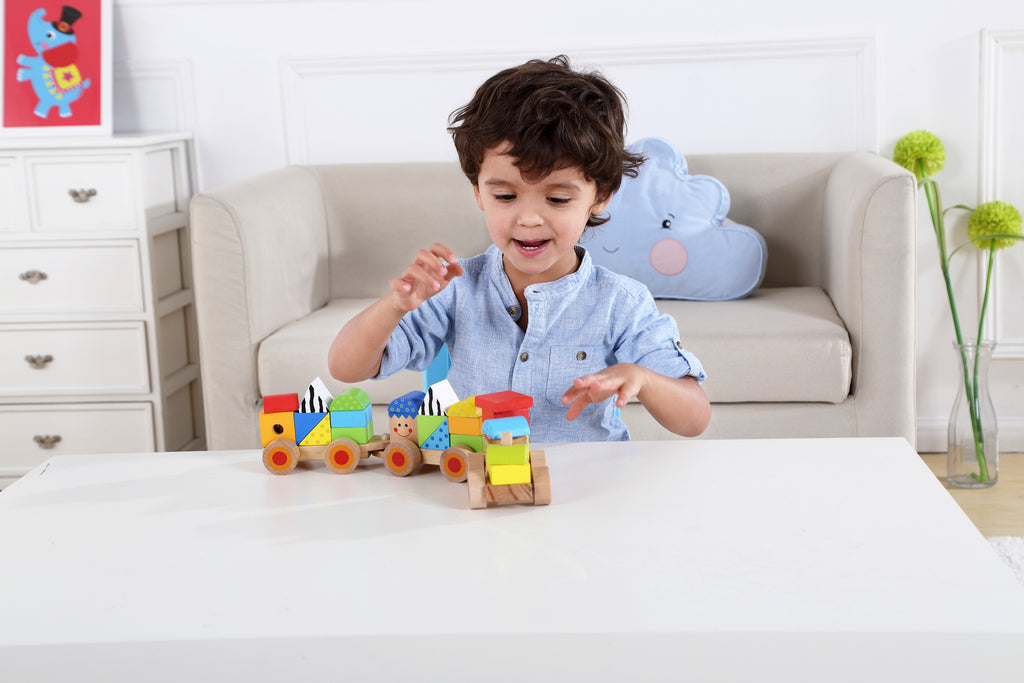 Tooky - Wooden Stacking Train