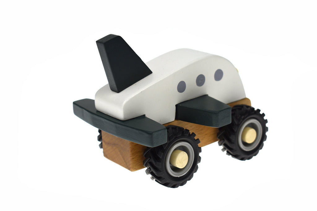 Koala Dream - Wooden Plane - White