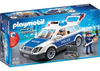 Playmobil Police Car with Lights and Sound 6920